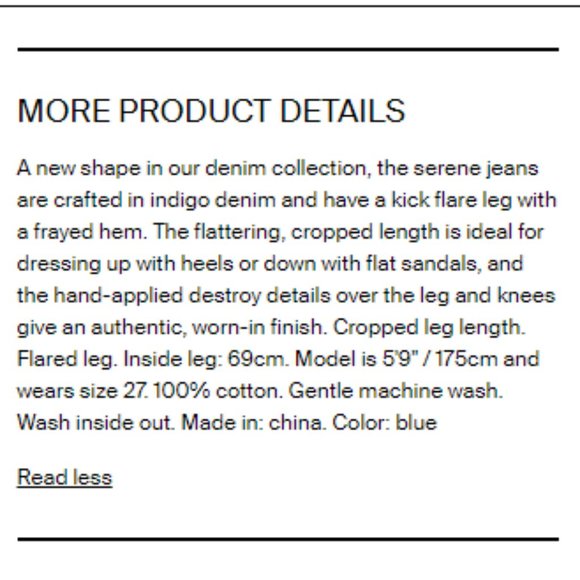 Flattering Cropped Length jeans, ALL SAINTS Serene Destroy Kick Flare Jeans w26 - Picture 4 of 11